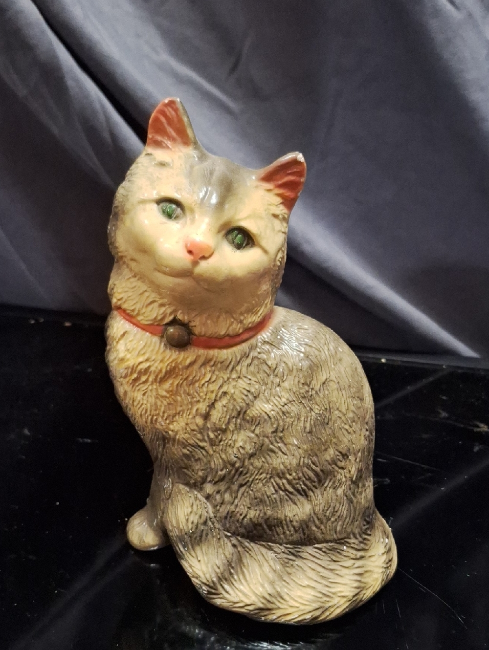 Vintage Rockalite Cat Figurine – Made in Canada – Mid-Century Kitsch